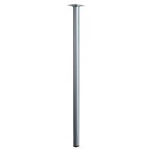 Pied De Meuble Rond En Acier H.70 Cm Diam.3 Cm - Hettich - Bricoman