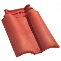 Tuile Double Bourrelet Méridionale Rouge - Edilians