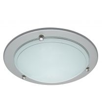Plafonnier En Métal Gris E27 - Slid Concept