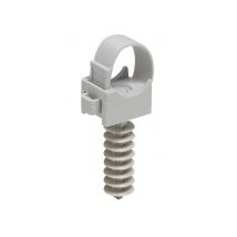 Lot De 15 Clips Simples Tube Irl Diam.16 Mm + Chevilles - Legrand