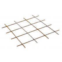 Treillis Soudés Paf10, Maille 20 X 20 Cm Diam.5,5 Mm L.4,2 X L.2,4 M