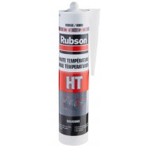 Mastic Haute Température Rouge 300 Ml - Rubson Ht