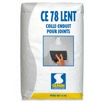 Colle-enduit 78 Lent 25 Kg - Semin - Bricoman
