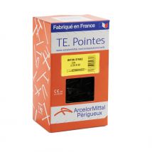 Pointe Beton Striee Électrozingué Diam.3,5xl.60 Mm Boite De 1kg