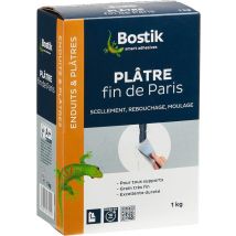 Plâtre Fin De Paris En Poudre Intérieur 1 Kg - Bostik