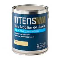 Huile Pour Mobilier De Jardin Bois Acrylique Incolore 2 L - Intens