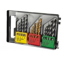 Coffret De 15 Forets Acier Bois Et Béton