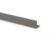 Cornière D'Angle Pvc 25x25mm L.2,6 M Gris - Cqfd