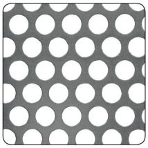 Tôle Aluminium Perforée Rond 300x1000mm