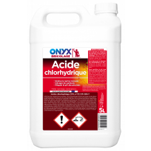 Acide Chlorhydrique 5 L - Onyx - Bricoman