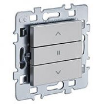 Interrupteur Volet Roulant Argent Casual - Debflex - Bricoman