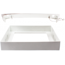 Cadre Downlight L.155 X 155 Mm Saturne - Arlux - Bricoman