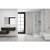 Faience 20x40 Bruxiel Gris 1.20m² - Bricoman