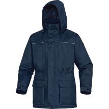 Parka De Travail Spéciale Froid Extrême Bleu Marine T.l Helsinki2 - Delta Plus