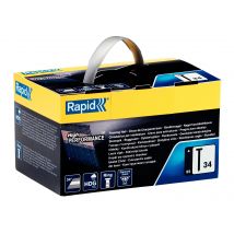 Boite De 800 Clous Annelés 34 L.75 Mm 34° Galva 50μ - Rapid