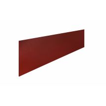 Crédence Rouge Oxydé L.307 X P.64 X Ep.0,92 Cm