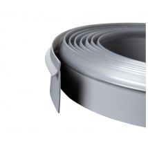 Joint D'Étanchéité Souple Pvc 3000 Mm Gris Alu