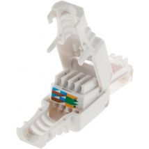 10 Fiches Rj45 Cat6 Easy Connect - Bricoman