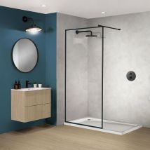 Panneau Mural Étanche Bord Arrondi Nuage 120 X 260 Cm Nuance - Polyrey