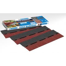 Bardeau Rouge Ce Lizy Garden Roof 2m² - Soprema
