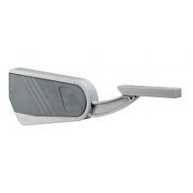 Compas Abattant Amorti Plastique Gris X1