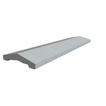 Couvre Mur 2 Pentes Gris L.100 X L.25 Cm - Weser