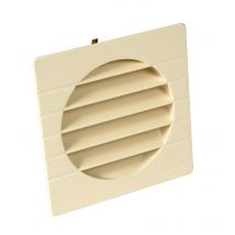Grille De Ventilation Extérieure Pour Facade Diam.125 Mm - Nicoll - Tecnomat