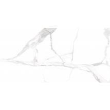 Carrelage Sol Intérieur Effet Marbre L.60x L.120cm - Florencia Blanc