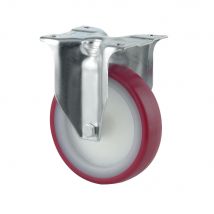 Roulette Fixe Polyurethane D100