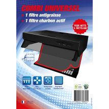 Filtre Universel Combo Graisses + Odeurs 54 X 47 Cm