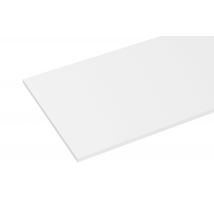 Tablette L.250 X L.60 Cm Ep.18mm Mélaminée Blanche