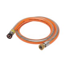 Tuyau Flexible Inox Annelé 1 Mètre Butane/propane Durée De Vie Illimitée Banides