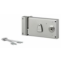 Serrure Grille 4g Gauche 2 Clefs 140 X 80 Mm - Bricoman