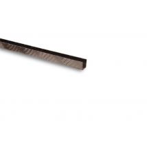 Profilé U Damier Aluminium 25x25mm L.2,5 M - Cqfd