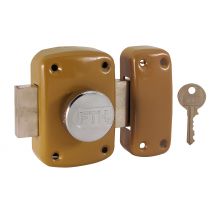 Verrous Corvette À Bouton Et Cylindre 45mm S'Entrouvrant X2 6 Clés - Thirard - Bricoman