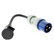 Adaptateur Caravane Femelle 16a En Mâle Cee17