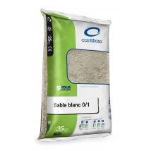 Sable À Enduire Blanc 0/2, Sac De 35 Kg