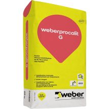 Enduit Blanc 25 Kg Procalit G - Weber