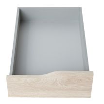 Lot De 2 Pleins Tiroirs 1/2 Hauteur Chêne Nordique De Larg.36,4 Cm Pour Colonne De Larg.40 Cm - Tecnomat
