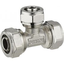 Raccord Té Réduit Multicouche À Compression Diam.20-16-20 Mm