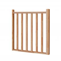 Garde-corps En Sapin À Fuseaux Long.100 Cm