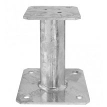 Pied Poteau Fixe Type A 100/130 Mm Ht150 - Simpson - Bricoman