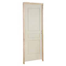 Bloc-porte Postformé Prépeint Larg.63 Cm Poussant Gauche Alvéolaire Huiss.72 Mm