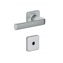 Poignées De Porte Sur Rosace Gris Kaza X2 - Vachette - Bricoman