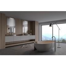 Spot Led Pour Miroir De Salle De Bain Chromé 30 Cm Parma