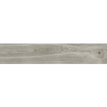 Carrelage Sol Intérieur Effet Bois L.23x L.120cm - Escala Gris