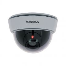 Caméra De Surveillance Factice À Piles Extérieur - Sedea