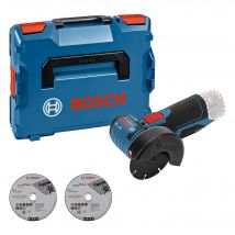 Meuleuse D'Angle Sans Fil 12v Click&go + L-boxx - Bosch Professional - Gws 12v-76