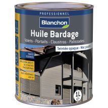 Huile Bardage Anthracite 1 L - Blanchon