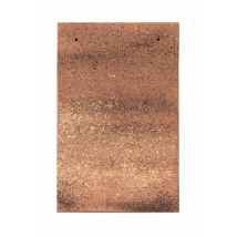 Tuile Plate De Pays Terre Cuite Ocre Vieilli - Monier